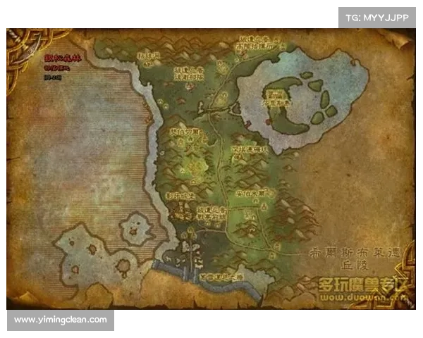 魔兽世界小地图独特不旋转展示 魔兽世界小地图独特不旋转展示